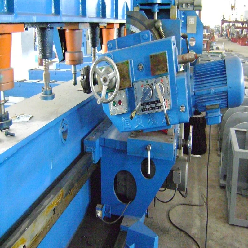 High Efficiency Fixed Upper Press-Beam Edge Milling Machine for Steel Structure