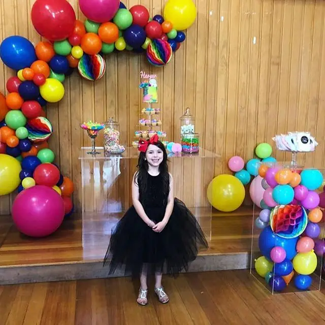 Прозрачный квадратный акриловый Свадебный декор на заказ, пластиковая витрина для цветов и капкейков