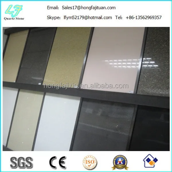 Silestone slab/ black sparkle quartz stone countertops, artificial quartz slabs price wholesale