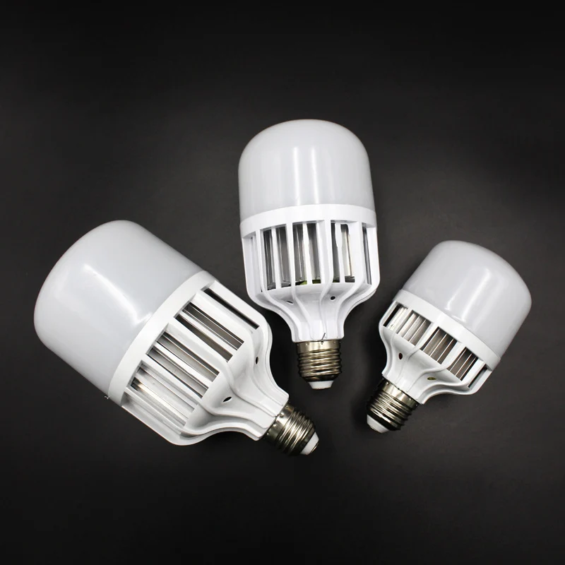  6 Вт 10 15 20 30 40 50 60 80W CFL освещение E27 светодиодные лампы плоский клетка для птиц вело высокий свет залива СИД