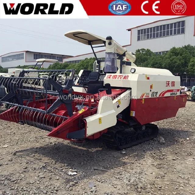 Rubber Track Type Best Price Mini Harvester with A/C cabin