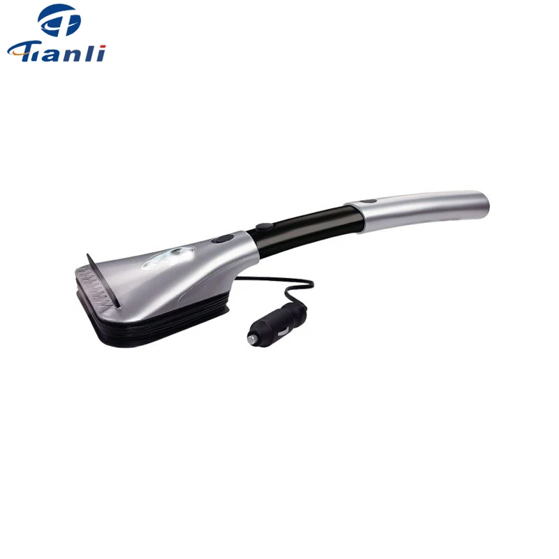 12 Volt Car Heated Ice Scraper Window Snow Shovel With Extendable Handle and LED light