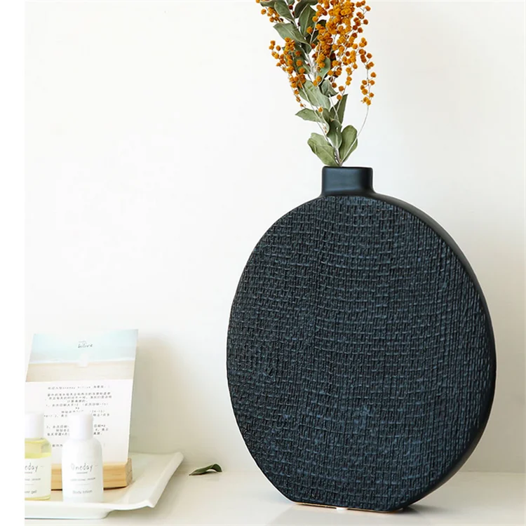 Hessian surface designs modern home goods decorative ceramic wedding flower vase