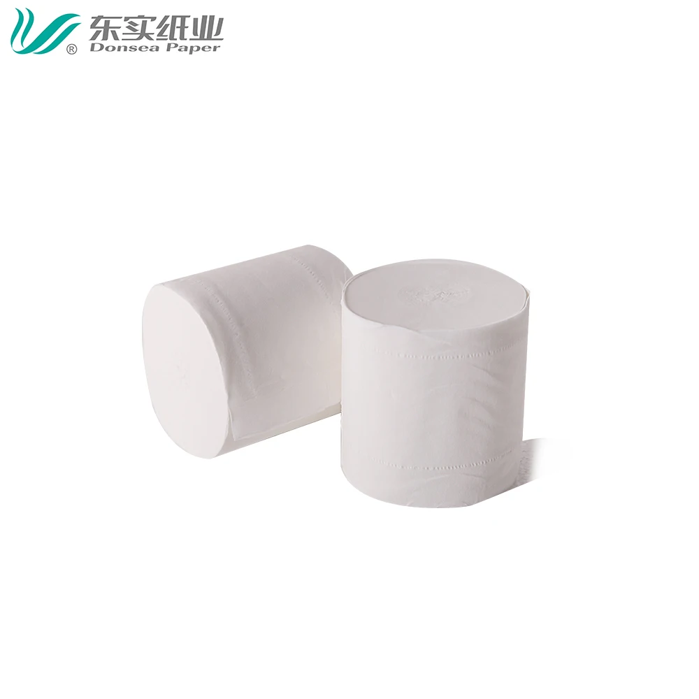 Hemp Toilet Paper Tissue Roll Bamboo Bulk Sell Soft Coreless Import 219 Sheets/ Roll - 12 Pulp 10rolls/bag 110*101mm Bag Freely