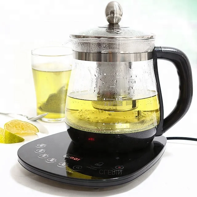 1.8L Touch Button SUS 304 Electric Tea Kettle