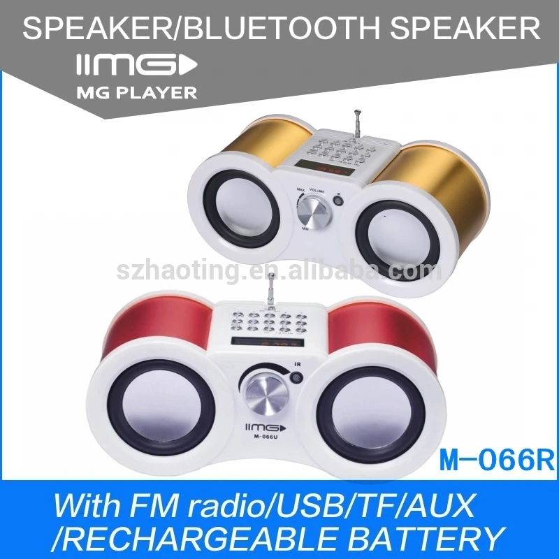MG M-066R цифровой портативный мини-USB синий зуб динамик 2017 с FM радио