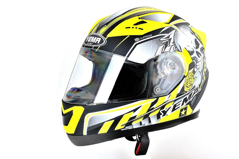 YM-829 Hot sale Dual visor helmet bulletproof motorcycle helmet infrared motorcycle helmet