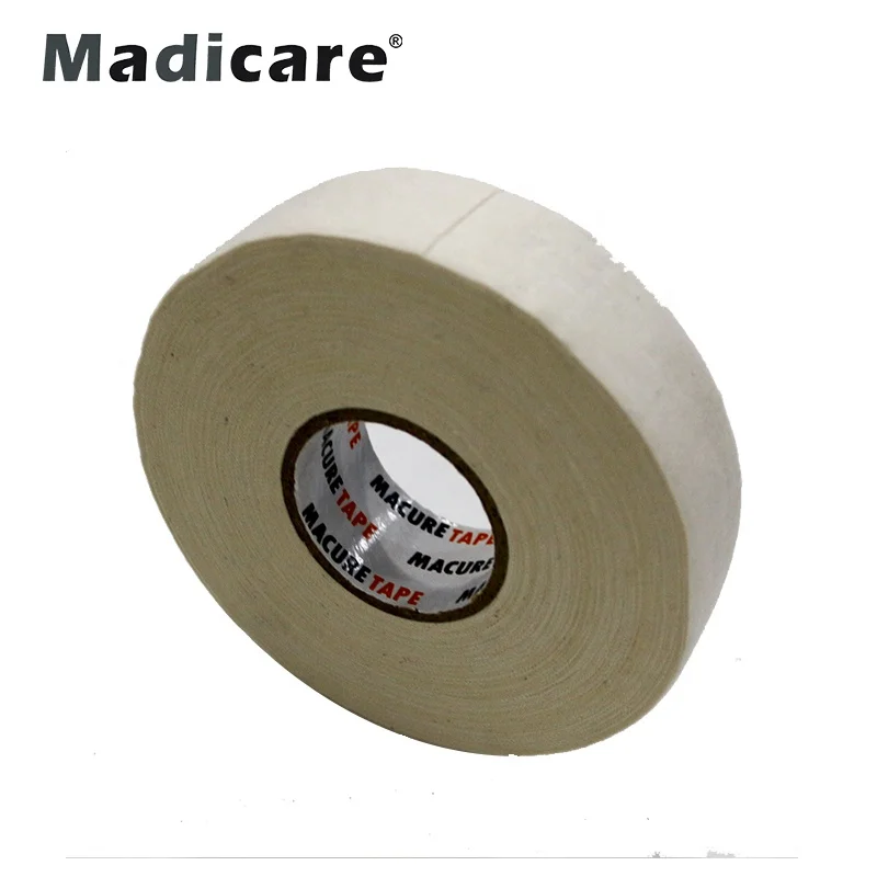 White Custom Ice Hockey Stick Blade Tape Cloth For Puckster