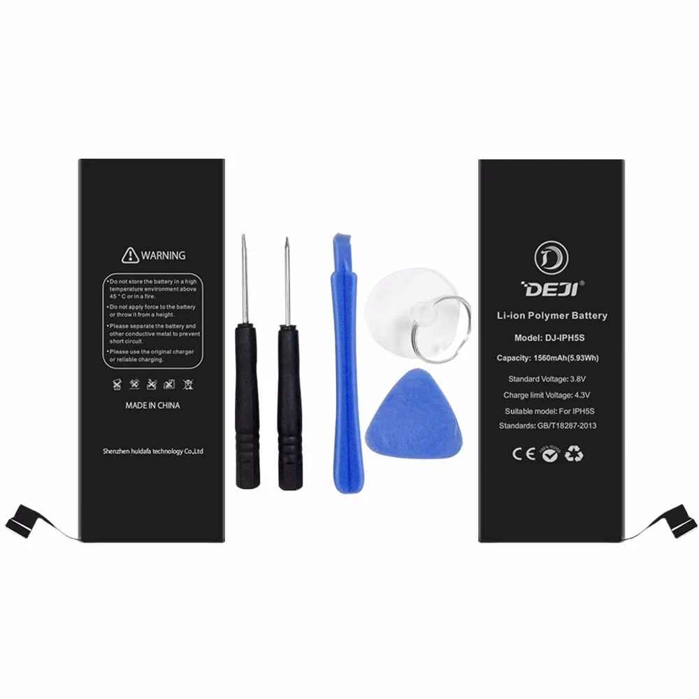 For iphone original real capacity 1560mAh mobile phone battery for iphone 5S