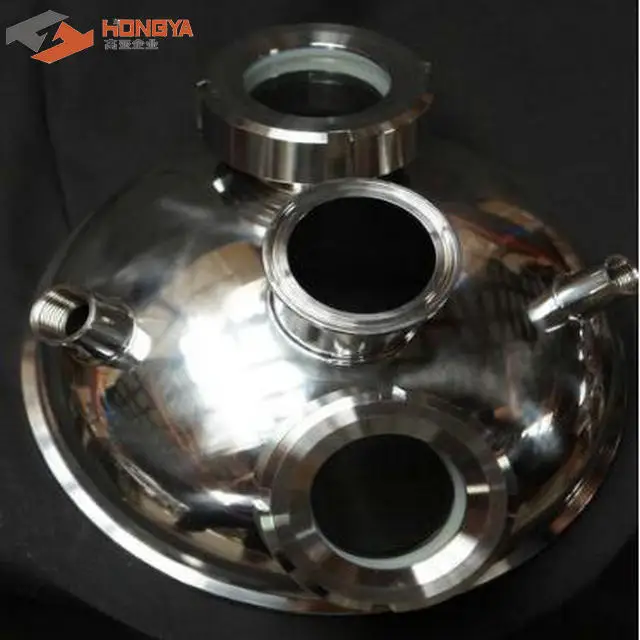 Stainless Steel Collection Tank Hemispherical Lid for  Closed Loop Extractions