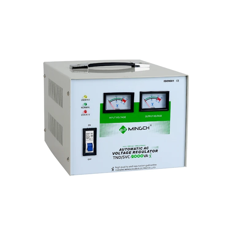 MINGCH High Quality Single Phase TND Series 5000 Watt Automatic Voltage Stabilizer