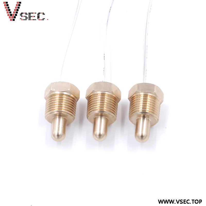 Industrial Appliance Temperature Sensor Resistance 2K 18K 23K ohm NTC Temperature Sensor Thermistor Copper Probe Threaded