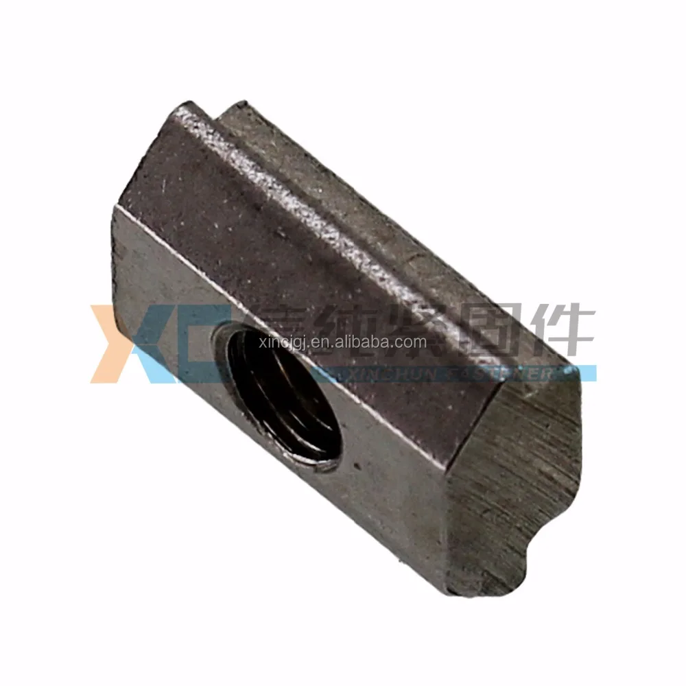 Roll-in T-slot Nut Self-aligning stainless steel
