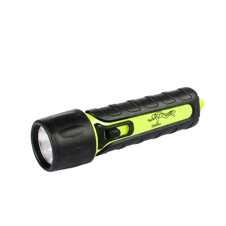
Outdoor portable waterproof 1W LED underwater scuba flashlight flash light diving torch light 