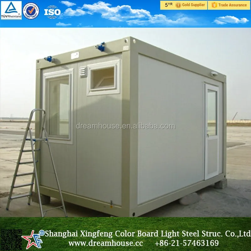 Prefabricated shipping container hotel modular houses/nipa huts/container house