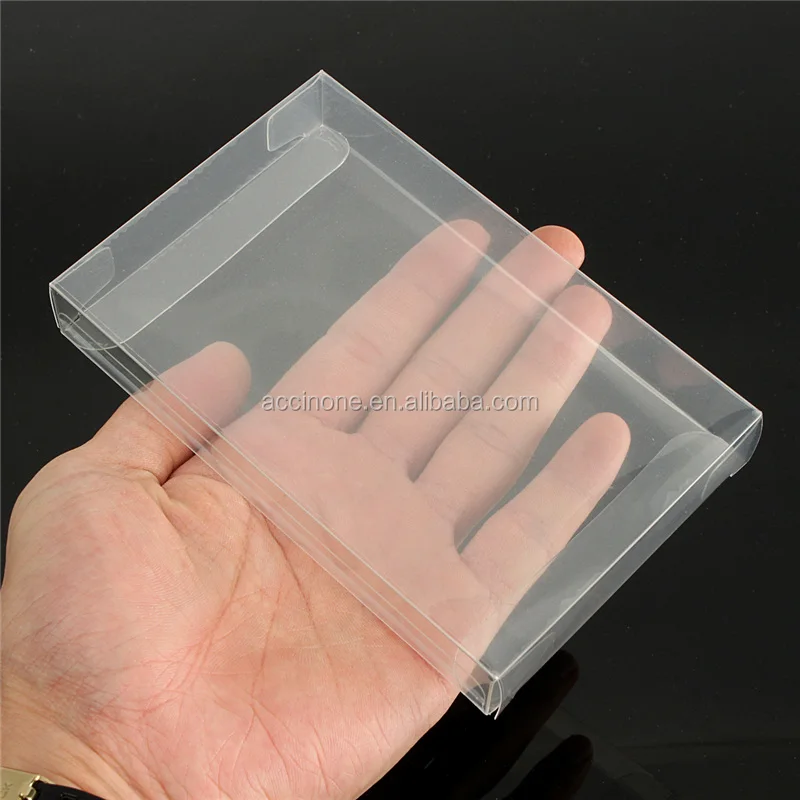 Clear Transparent PET Plastic Game Card Cartridge Box for Nintendo 64 N64 Games Cart Protector Case Boxes