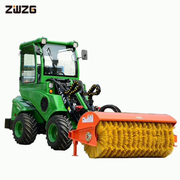 25hp 4wd mini tractors with quick change front end loader