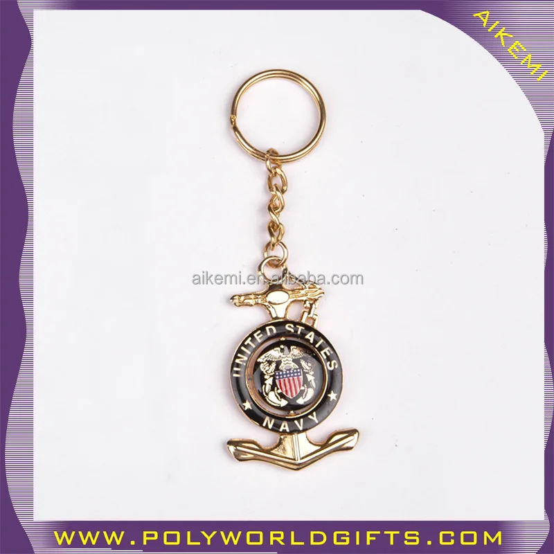 new fashion style spinning zinc alloy metal souvenir keychain, metal souvenir keychains state name,souvenir keychain las vegas