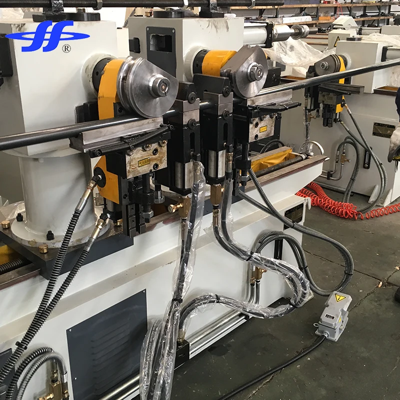 SW38 Hydraulic Double Head Cnc Control Tube Bending Machine