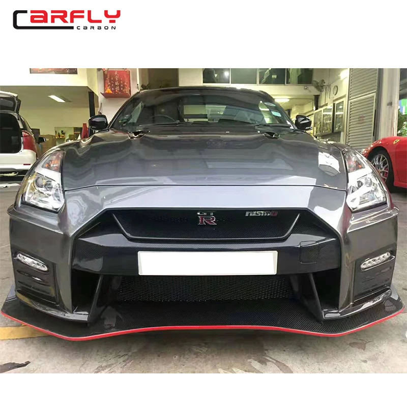 Carbon Fiber GTR r35 Nismo style Body Kits bumpers for  GTR r35