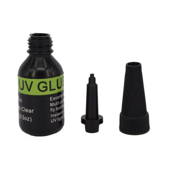 low or high viscosity 5 second fix UV light glue fly tying fishing material