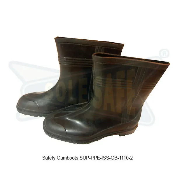 Anti slip oil acid alkali resistant waterproof PVC safety rain boots big size rubber rain boots gumboots
