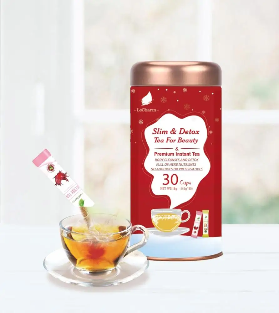 Hi-tech Bio Instant Tea Extract Herbal Detox Tea for Beauty Skin