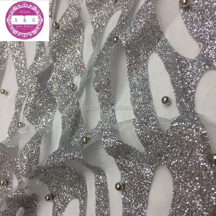 
Модный Французский кружевной ткани невесты с бисером для новые модные женские платье 