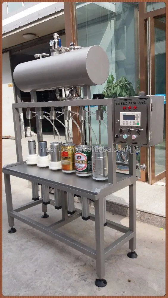 
beer can filling machine line 