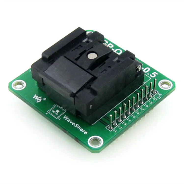 Высококачественный Шэньчжэнь, производитель печатных плат, GP-QFN20-0.5 QFN20 MLF20 MLP20, Enplas, переходник для программирования тестовых разъемов