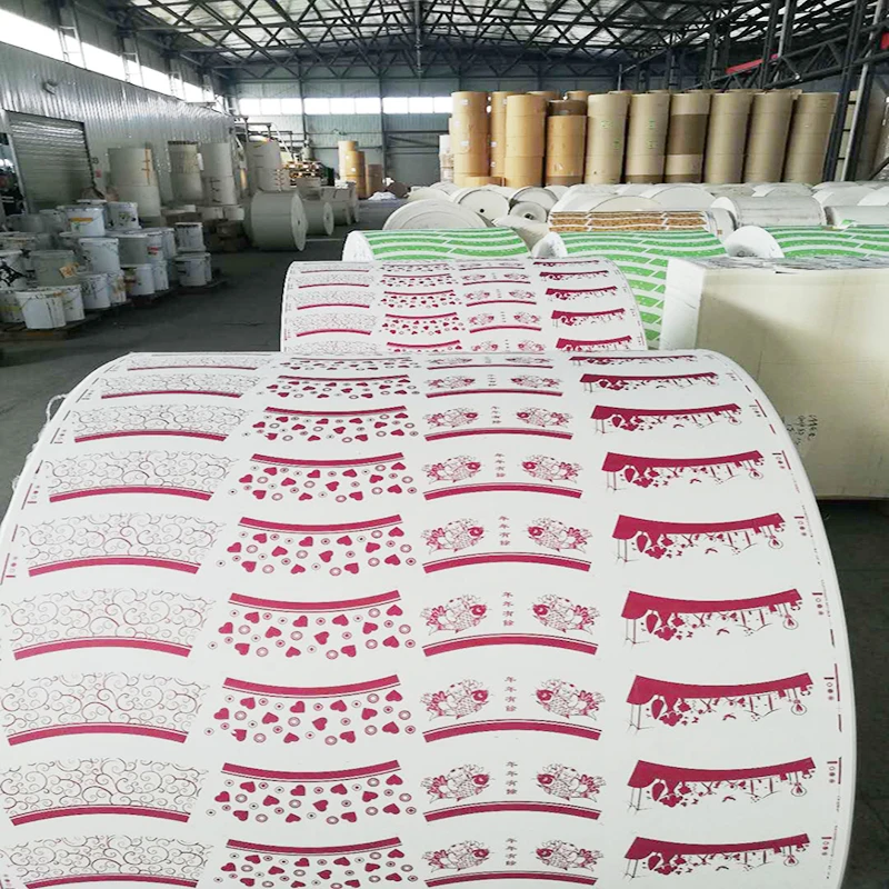 
Custom Printed Disposable Paper Cups Sleeve/ Fan For Hot Coffee For 6oz/7oz/8oz/9oz/12oz 