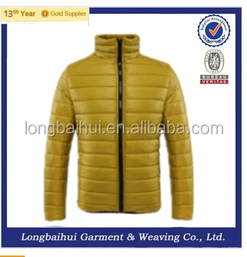 
winter light wholesale bubble jacket man 