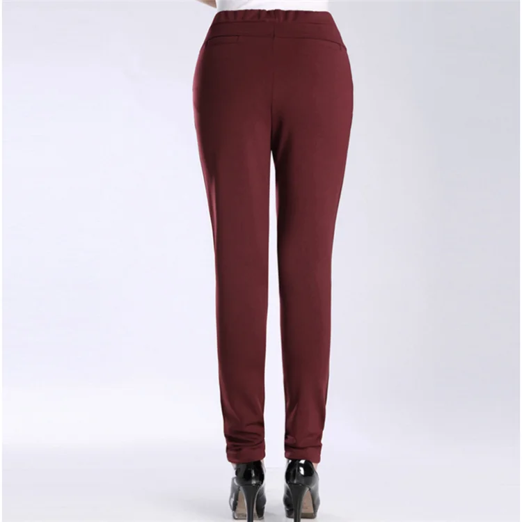 2019 Spring New Style Korean Wholesale Hot Sale Soft High Waist Casual Work Pants for Women
