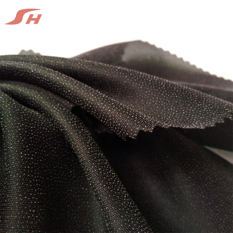 Factorty Price Custom Color 100% Polyester Fusible Interlining Woven Fusing Interlining Interlinings & Linings