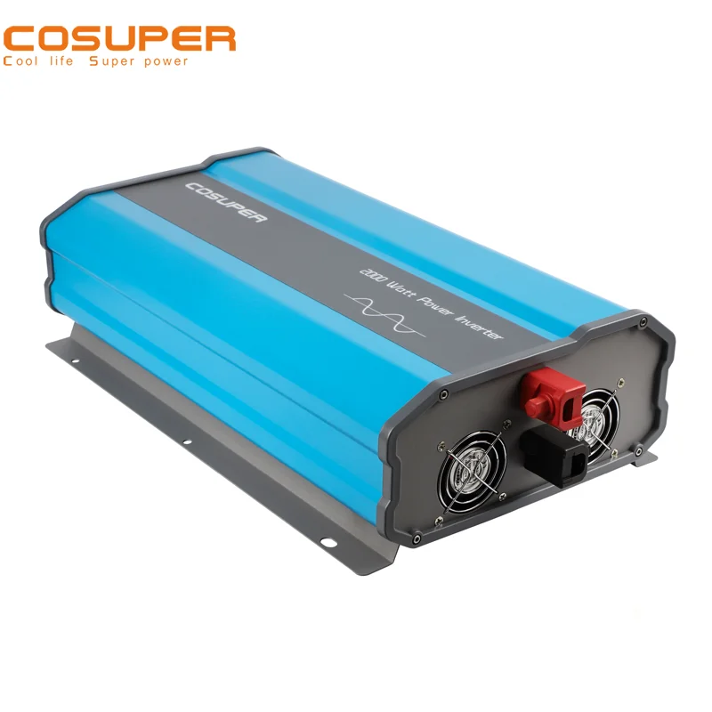 Домашний ups инвертор с чистым синусом 2000 Вт Инвертор 48 В постоянного тока до 120 В переменного тока 220vac