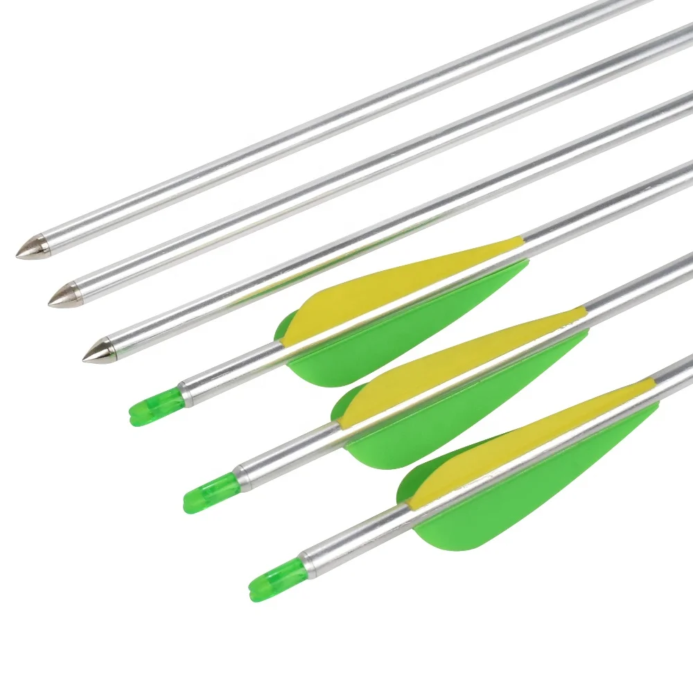 Wholesale Aluminium Arrow Shaft 7075-t6 Aluminium High Quality Archery Arrow For Hunting