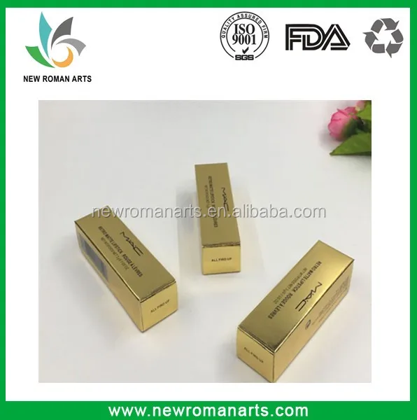 China Suppliers Custom New Design Cosmetic Packing Cardboard Boxes For Brand Lipstick