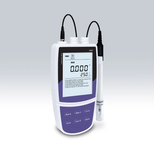 TPS-Bante520 Portable Conductivity Meter, Handheld EC Tester with CE certificate