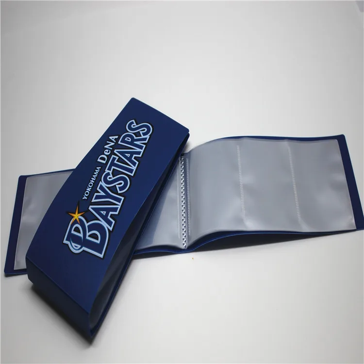 Custom design PP Card Album Plastic card album Photo Book Checkbook Stamp Album Customizable  Gifts