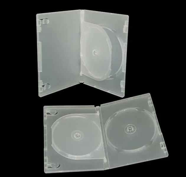 Wholesale Plastic Transparent 10.4mm Single PS Jewel Case CD