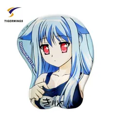 Tigerwings 3d gel mouse pad, anime ass pad/3d sexy carton girl mouse pad