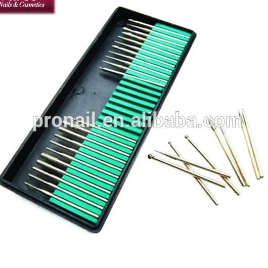Top quality Tungsten 30 pieces Ceramic tungsten Carbide Nail Drill Bit Bits Set