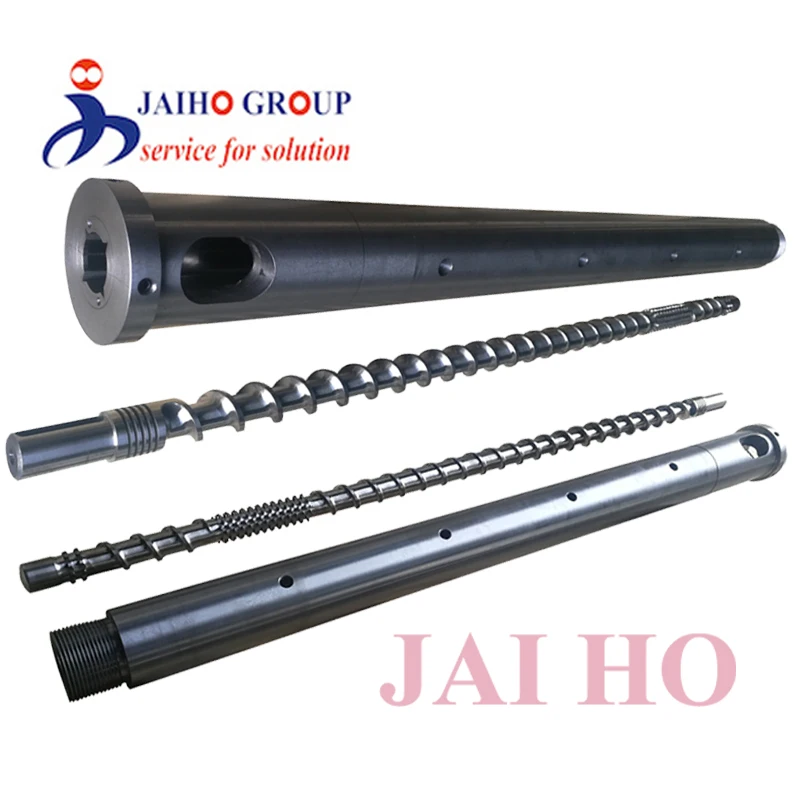 Tungsten carbide /W.C alloy screw and barrel for extrusion machine