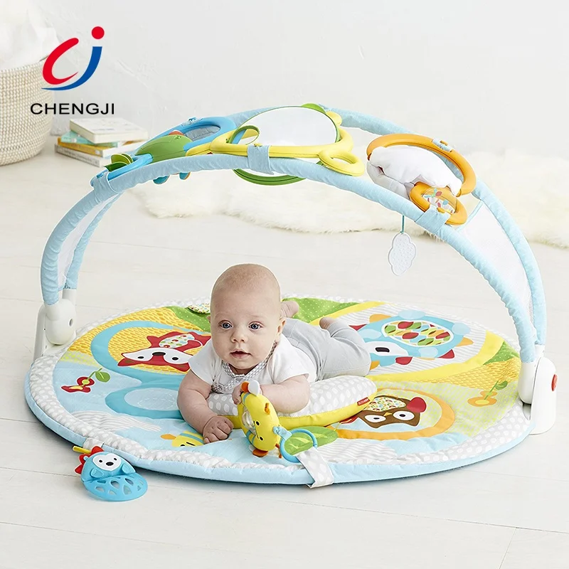 
Eco-friendly educational musical toy activity gym customized baby care play mat 