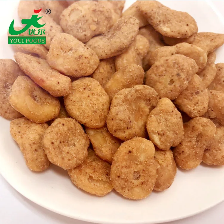 Высоковолокнистые с различными вкусами здоровые широкими бобами закуски для веганов