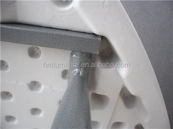 5ft plastic folding round table for six to eight people from Chinese