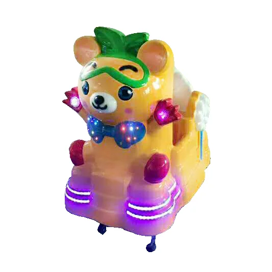 Indoor And Outdoor Amusement Park Electric Kiddie Ride On Game Machine Car