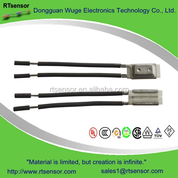 7AM Motor Thermal Protection Bimetal Thermostat With Snap-Action Disc For Lighting