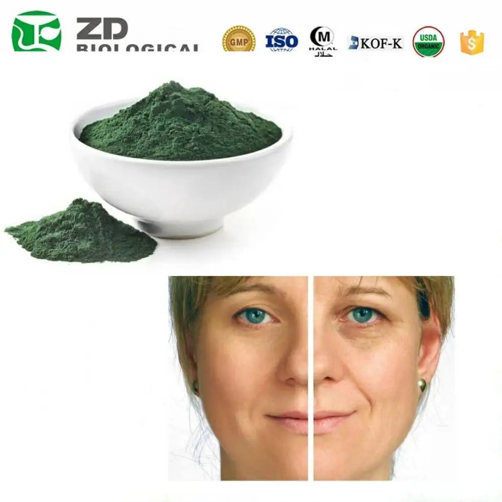 
Iso certified companies manufacturers 100% Pure Spirulina Powder 