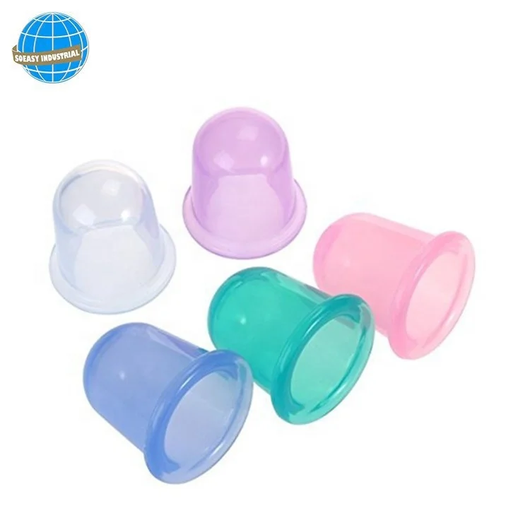 
Silicone Anti Cellulite silicone suction cup massage Body Facial Cup 